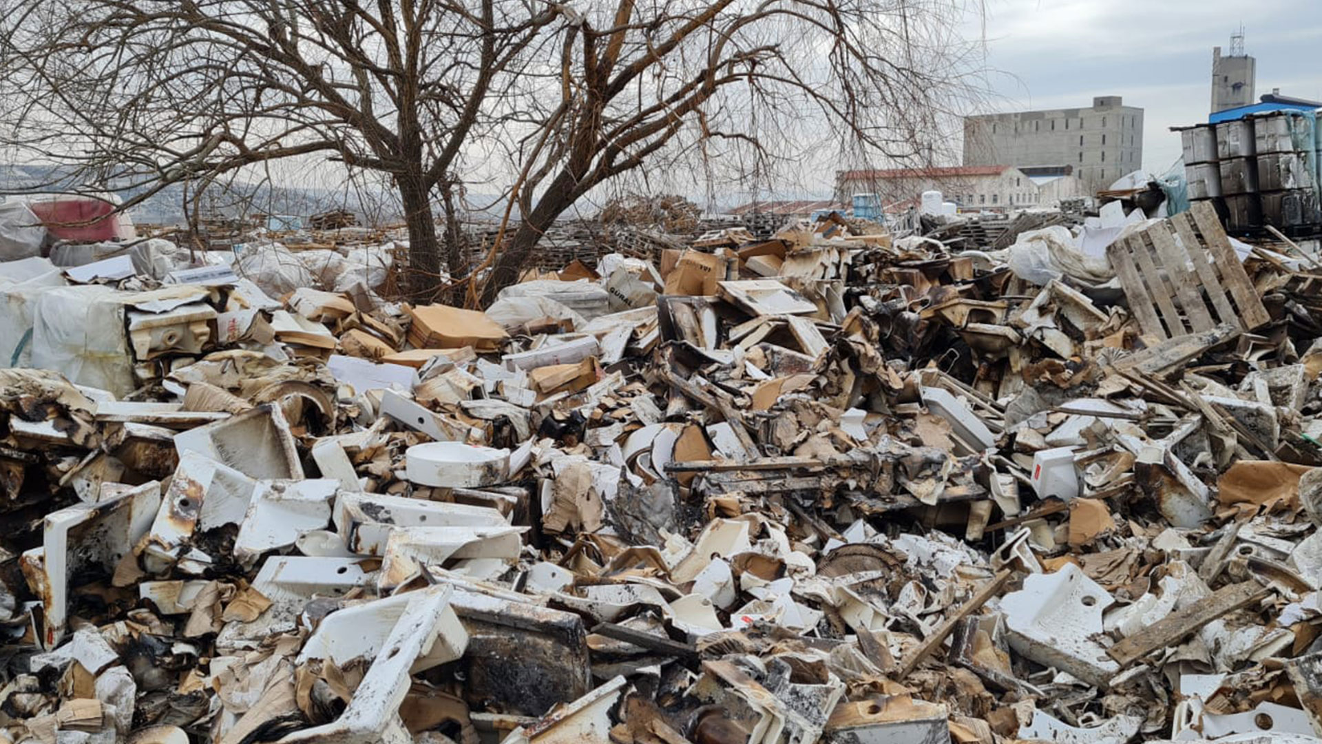 Seramik- Yangın Hasarı 2